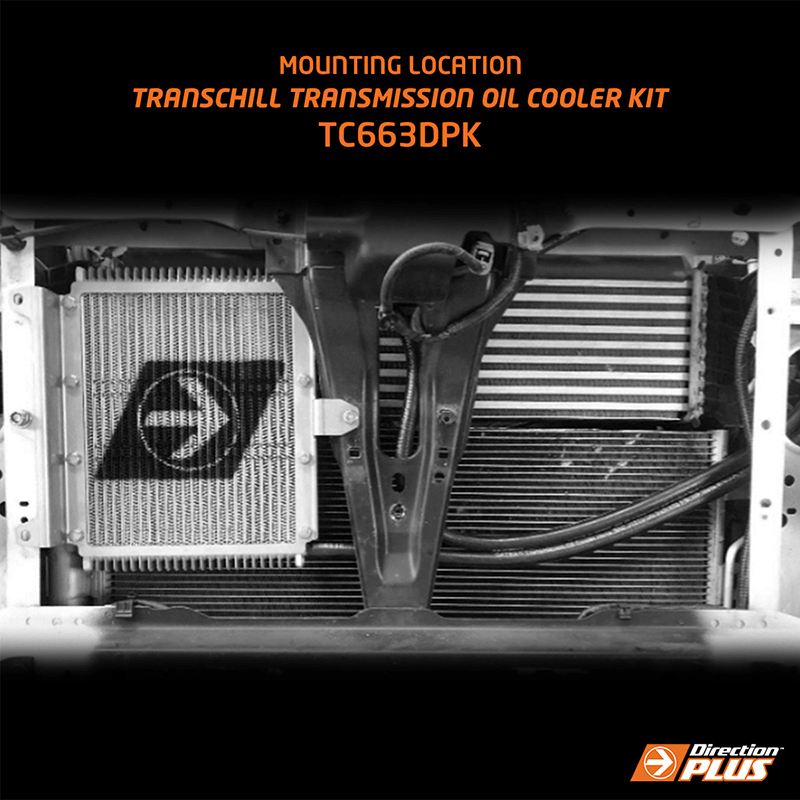 TransChill Arctic Black Transmission Cooler Kit for TOYOTA HILUX N70 (TCB612DPK)
