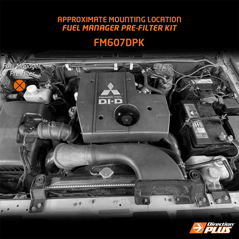 Fuel Manager Pre-Filter Kit MITSUBISHI PAJERO (FM607DPK)