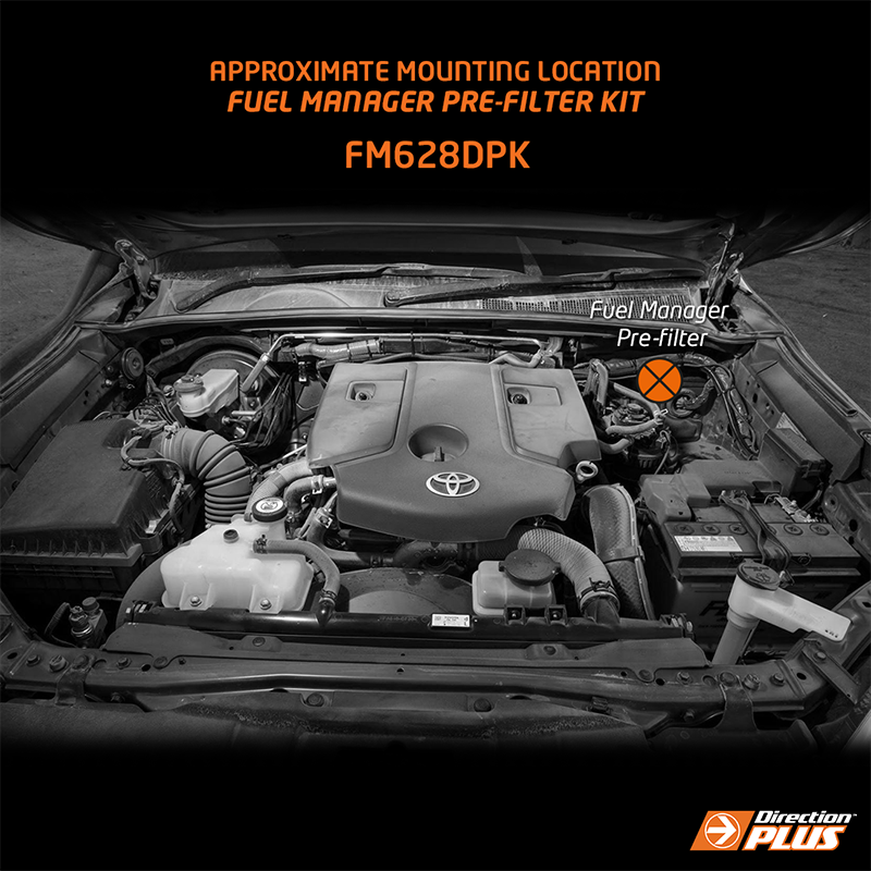 Fuel Manager Pre-Filter Kit HILUX / FORTUNER (FM628DPK)