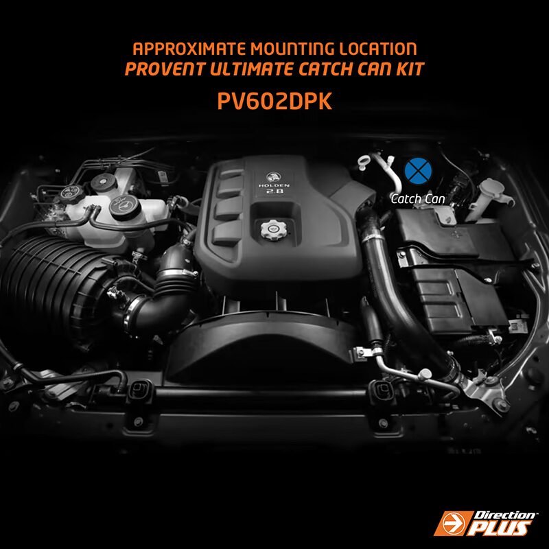 ProVent Ultimate Catch Can Kit HOLDEN COLORADO (PV602DPK)