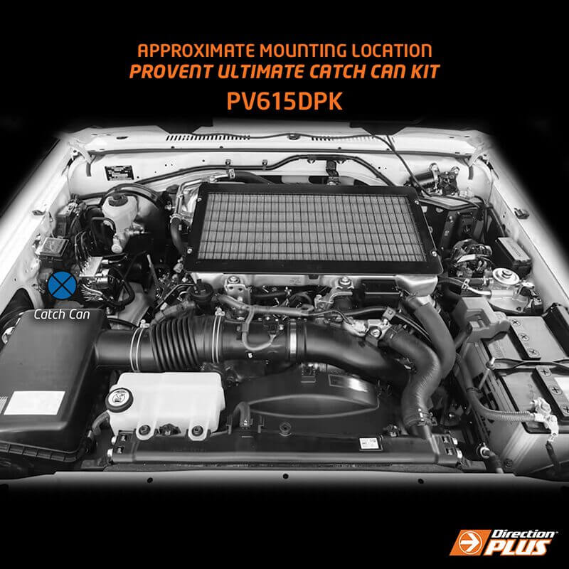 ProVent Ultimate Catch Can Kit Land Cruiser 70 Series (PV615DPK)