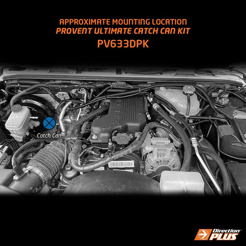 ProVent Ultimate Catch Can Kit JEEP WRANGLER (PV633DPK)