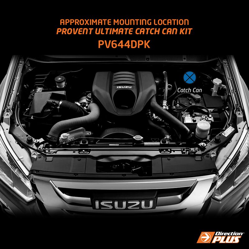 ProVent Ultimate Catch Can Kit ISUZU D-MAX / MU-X (PV644DPK)