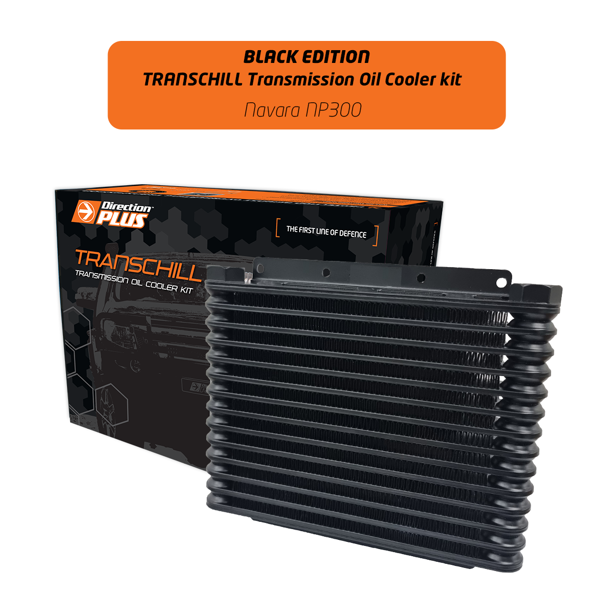 TransChill Arctic Black Transmission Cooler Kit NISSAN NAVARA NP300 (TCB630DPK)