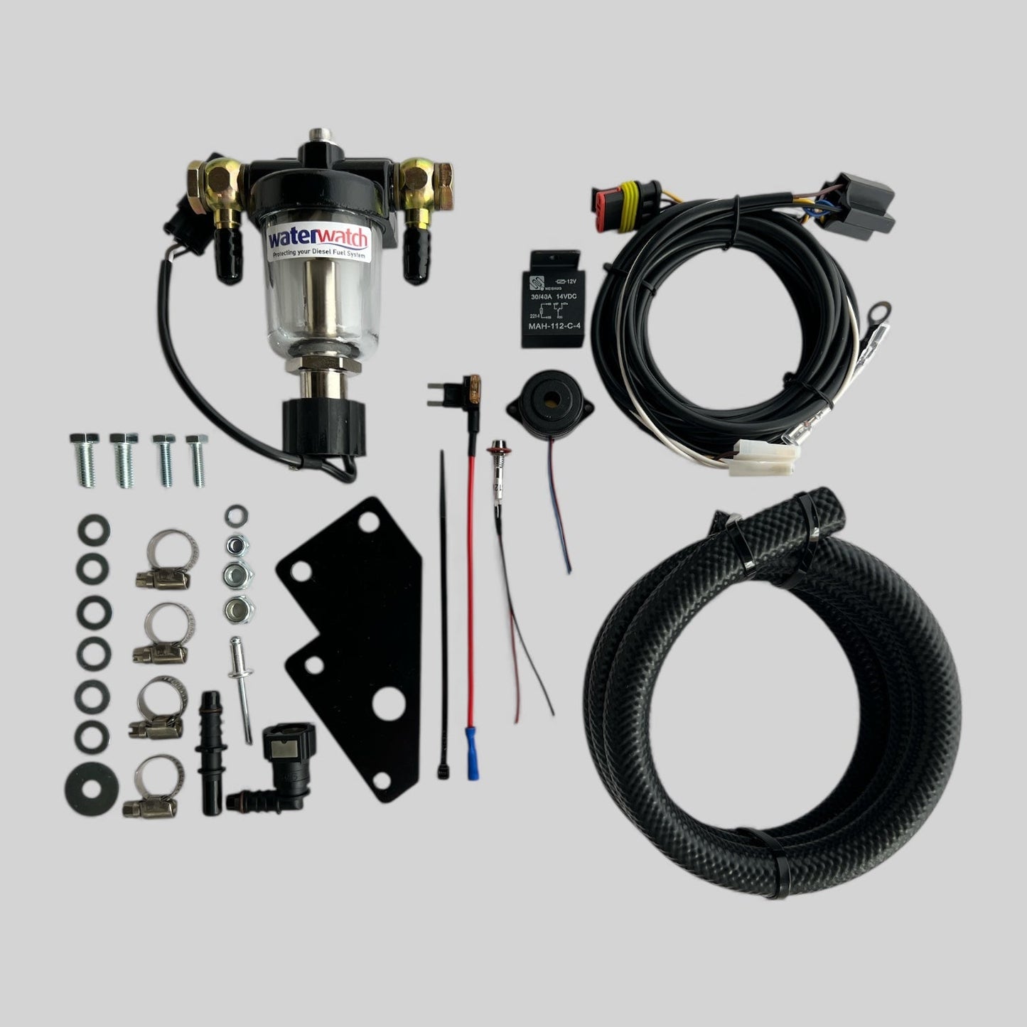 Diesel Water Watch a Secondary Fuel Filter that Stops Water in Diesel Fuel Contamination for a Ford Ranger Next Gen Kit