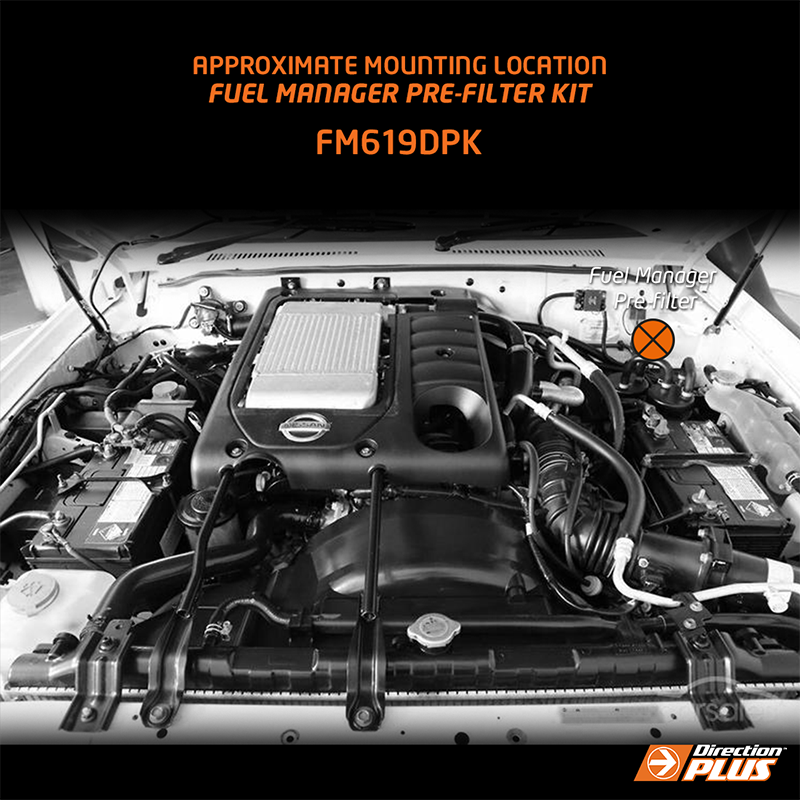 Fuel Manager Pre-Filter Kit NISSAN PATROL (FM619DPK)