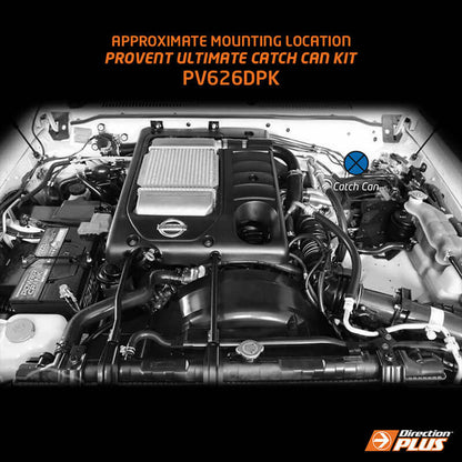 ProVent Ultimate Catch Can Kit NISSAN PATROL (PV626DPK)