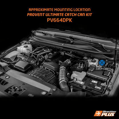 ProVent Ultimate Catch Can Kit FORD PXIII BI-TURBO (PV664DPK)