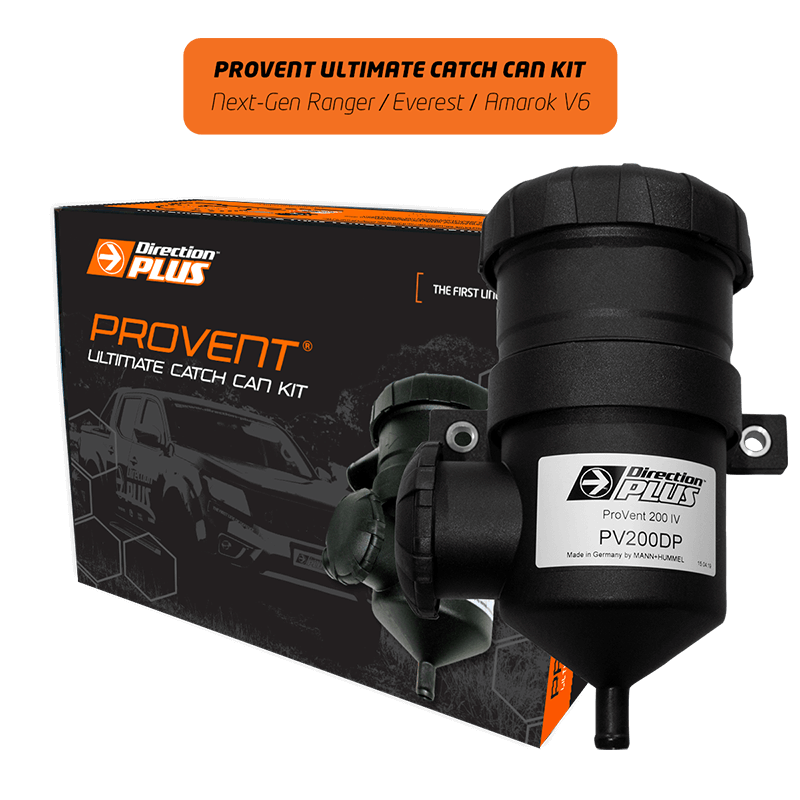 ProVent Ultimate Catch Can Kit NEXT GEN RANGER / EVEREST & VW AMAROK V6 (PV671DPK)