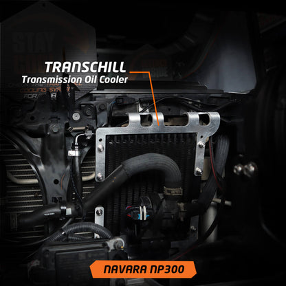 TransChill Arctic Black Transmission Cooler Kit NISSAN NAVARA NP300 (TCB630DPK)