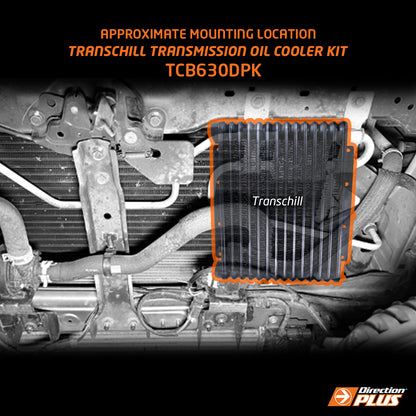 TransChill Arctic Black Transmission Cooler Kit NISSAN NAVARA NP300 (TCB630DPK)